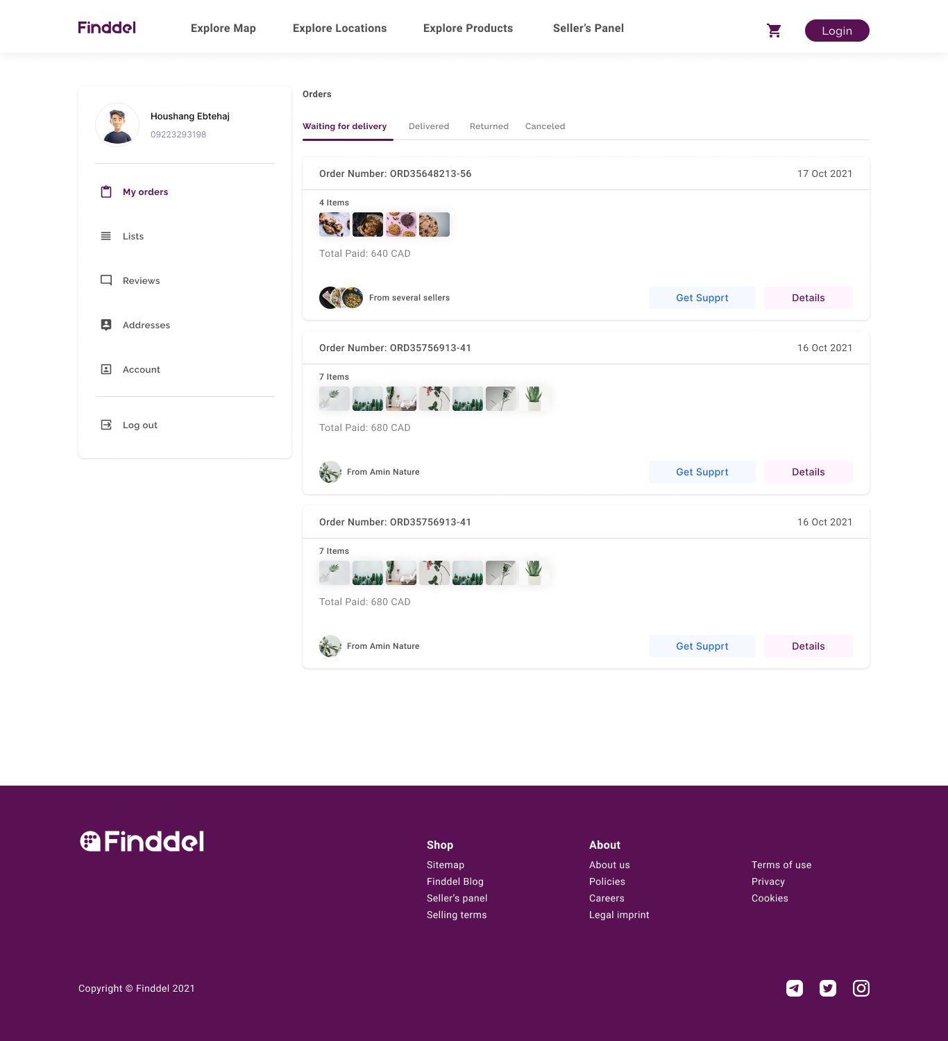 Finddel